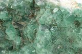 Green, Fluorescent, Cubic Fluorite Crystals - Madagascar #238385-2